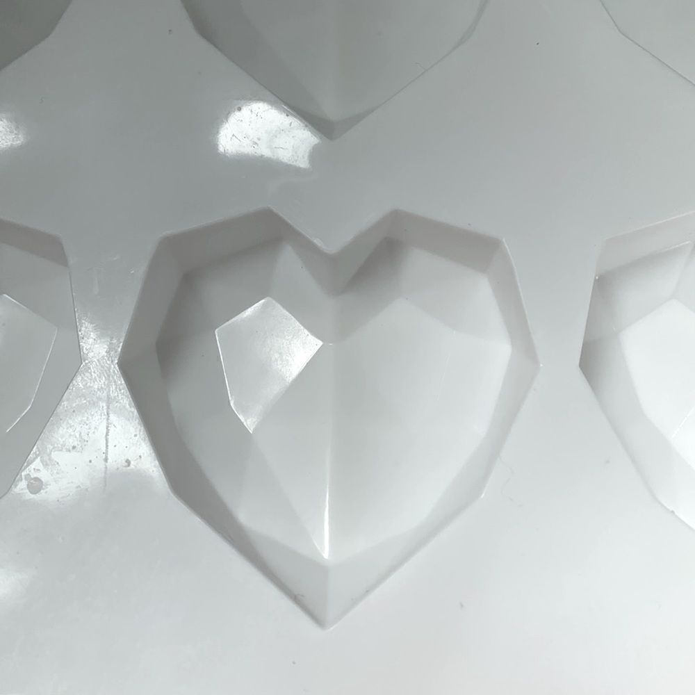 🤍3 sets of Heart Molds